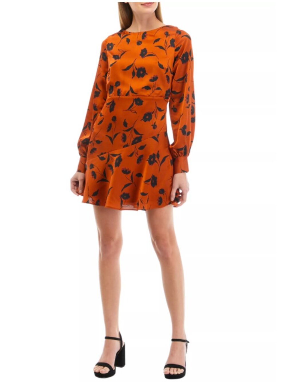 LOST + WANDER Women's Sepia Dahlia Mini Dress